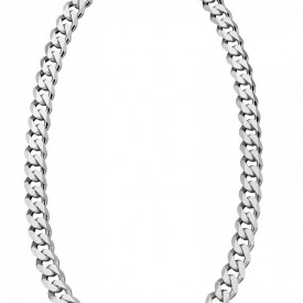 Veľký strieborný náhrdelník Diamond cut 51 cm